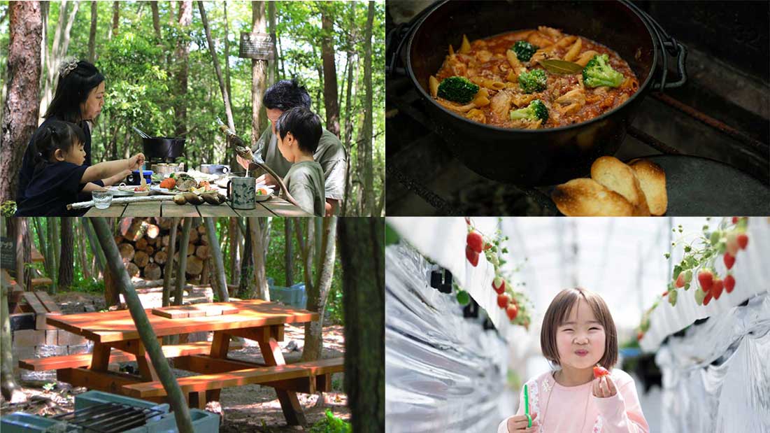 Dutch Oven Cooking and Strawberry Picking Farm Experience in Hiroshima