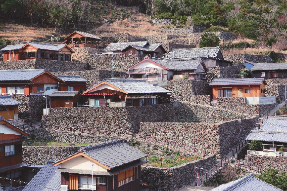 愛南町・石垣の里（外泊）の風景