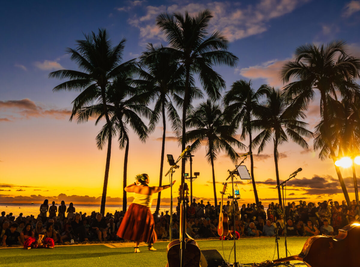 ハワイ オーダーメイド旅行（夕景・記念日）