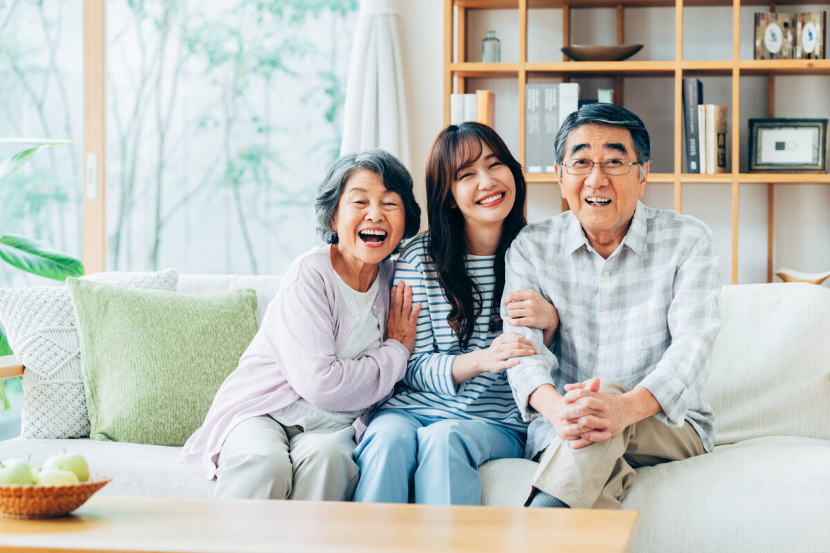 三世代 家族旅行 オーダーメイド（ご家族で笑顔）